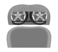 Bexdug Funda para Neumáticos de Remolque - Fundas para Rueda de Repuesto | 66-76 Cm Impermeable Accesorios Automoción Protector Ruedas Sol y Lluvia Viaje Carretera Exterior