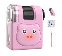 Bexdug Juego de microscopio para niños, microscopio para niños | Kit de microscopio 80X - Juguete científico con luces LED, kit STEM microscopio manual para actividad experimental