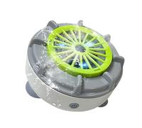 Bexdug Lavadora de verduras | Lavadora de frutas portátil | Máquina de limpieza eléctrica purificador automático de alimentos para drenar, lavar el uso diario, cocinar, preparar comidas, ensalada