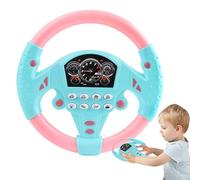 Bexdug para Volante de Coche - Simulador de conducción Infantil simulado con luz y Sonido - Juguetes educativos Divertidos, de Aprendizaje portátil para niños, niñas, niños Mayores