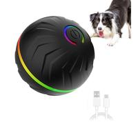 Bexdug Pelota interactiva para perros, juguetes interactivos para perros en movimiento - Pelota de juguete para mascotas con pelota que rebota automática - Suministros para mascotas, lanzador de bolas