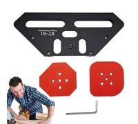 Bexdug Plantilla Para Radio De Esquina De Router,Guía Curva para Esquinas | Guía De Corte De Ligera De Aluminio Para Bricolaje En Muebles Y Carpintería