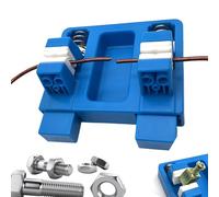 Bexdug Portador de de Soldadura,Estación de Soldadura Portátil Resistente - Soporte de Mesa con Pinza para Alambre - para Electrónica, Manualidades, Modelismo y Pegado