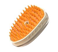 Bexdug Steamy Cat Brush - Cepillo de baño para gatos, cepillo de aseo autolimpiante para gatos, cepillo de aseo recargable para mascotas, cepillo de masaje para cabello enredado y suelto