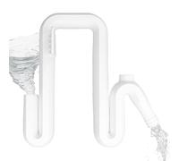 Bexdug Tubo de Rebosadero para Barril de Lluvia con Montaje - Conector de Desvío para Desbordamiento de Barril de Lluvia,Extensor De Ajuste Amplio Desvía Agua Pluvial para Patio Jardín Hogar Terraza