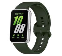 BexidoIera Correa de reloj compatible con Samsung Galaxy Fit 3, correa de repuesto ajustable de silicona suave deportiva para Galaxy Fit 3 SM-R390, Silicona