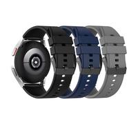 BexidoIera Correa de Repuesto Compatible con Huawei Watch GT3 Pro/GT2/GT3 42 mm, 3 Unidades de Silicona 20 mm para Reloj