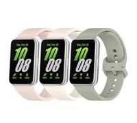 BexidoIera Pulsera compatible con Samsung Galaxy Fit 3 pulseras para hombre y mujer, silicona suave, correa de repuesto para reloj, 221 Millimeter, Silicona