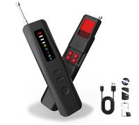Bextgoo Detector de Camaras y Microfonos Ocultos, 6 en 1 Pro Detector de Microfonos y Camaras Ocultas, Detección Magnética, Detección IR de Visión Nocturna, Protección Antirrobo