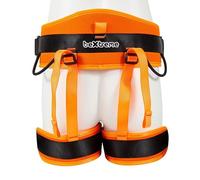 BEXTREME Arnés de Escalada y Via Ferratapara Alpinismo Montañismo Unisex Adulto para mujeres hombres. Correa Seguridad escalada medio cuerpo. Ajuste regulable.