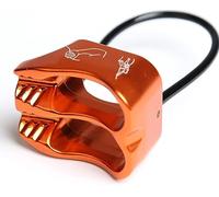 BEXTREME Asegurador Escalada Verso - Dispositivo ATC Ligero para Asegurar y Rápel | Descensor Escalada Aluminio para Cuerdas 8-11mm