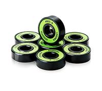 BEXTREME-Rodamientos ABEC 9 Chrome alta precisión Cojinetes 22x8x7 Milímetros Acero Cromado bajo coeficiente fricción para Skateboard Longboard Patines Patinete Skate Bolas 608