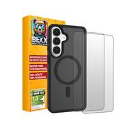 BEXX 360 Guard | Paquete completo sin preocupaciones | para Samsung Galaxy S26 Plus | Carcasa resistente a los golpes + 2 x 9H de alto rendimiento | Máxima protección integral | Para MagSafe