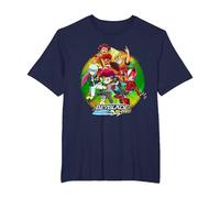 Beyblade Burst QUADDRIVE Camiseta, Hombre Tallas Grandes, Azul Marino, 5X Alto