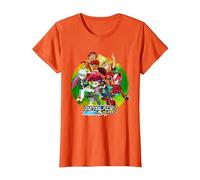 Beyblade Burst QUADDRIVE Camiseta, Mujer, Naranja, S