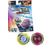 Beyblade Burst QuadStrike Dual Pack de 2 peonzas competitivas Fierce Bazilisk B8 y Hydra Kerbeus K8