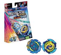 Beyblade Burst QuadStrike Dual Pack, Komet Helios H8 and Tidal Pandora Epic P8 - Pack de 2 peonzas competitivas