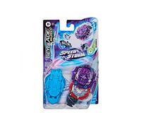 Beyblade Burst Surge Speedstorm - Kit Inicial - Top Vex Lucius L6 - Top de Batalla Tipo Defensa con Lanzador - Juguete para niños