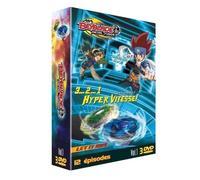 Beyblade Metal Fusion - 3...2...1 Hyper Vitesse ! - Coffret n° 1 (3 DVD) [Francia]
