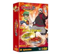 Beyblade Metal Fusion - 3...2...1 Hyper Vitesse ! - Coffret n° 2 (3 DVD) [Francia]