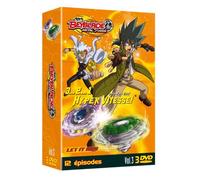 Beyblade Metal Fusion - 3...2...1 Hyper Vitesse ! - Coffret n° 3 (3 DVD) [Francia]