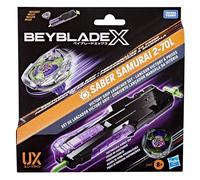 Beyblade X Agarre de Victoria Deluxe lanzador y peonza Saber Samurai