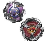 Beyblade X Beat Tyranno 4-70Q & Knife Shinobi 4-80HN, Pack Doble