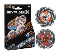 Beyblade X, Clamp Crab 9-65S Bx y Crest Leon 4-55A UX, Pack Doble Takara Tomy con 2 Tops de rotación Derecha, Juego de Tops de Batalla, A Partir de 8 años