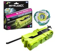 Beyblade X, Lanzador portátil con Top Takara Tomy Tipo Ataque de rotación Derecha, Juego de Tops de Batalla, A Partir de 8 años