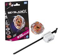 Beyblade X, Rage Ragna FE 4-55Y CX Infinity, Kit Inicial con Top Takara Tomy de Tipo Resistencia y Lanzador, Juego de Tops de Batalla, A Partir de 8 años