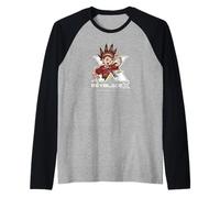 Beyblade X Robin Kazami Logo Camiseta Manga Raglan