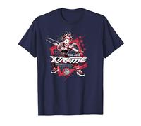 Beyblade X Robin Kazami Xtreme Blader Camiseta, Hombre, Azul Marino, S