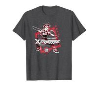 Beyblade X Robin Kazami Xtreme Blader Camiseta, Hombre, Jaspeado Oscuro, M