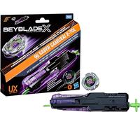 Beyblade X Set Lanzador Derecha Giro Victory Grip Con Saber Samurai 2-70L Top