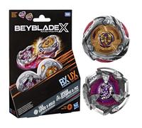 Beyblade X, Spear Scorpio 0-70Z UX y Tail Viper 3-85LO Bx, Pack Doble Takara Tomy con 2 Tops de rotación Derecha, Juego de Tops de Batalla, A Partir de 8 años