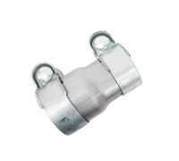 BEYEPZNZCK Carcasa de la Punta de Escape Adaptador De Silenciador Y Conector De Tubo De Escape para Automóvil, Abrazadera Reductora(65mm-70mm)
