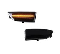 BEYEPZNZCK Intermitente Coche Ensamblaje de Luces Señal Giro Secuencial Dinámico para Espejo Lateral Compatible con Ford Para Ranger T6 2012-2021 Para Raptor 2019-2021