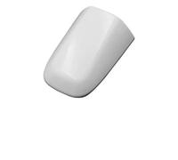 BEYEPZNZCK Manija de Puerta Exterior Para Volvo S60L, V60, V40, Para Xc60 2011-2023, cubierta de de puerta exterior delantera de automóvil, tapa de moldura de ojo de cerradura( White)