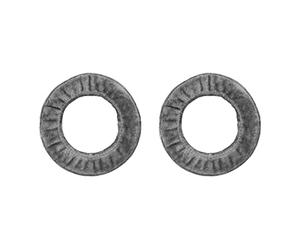 beyerdynamic pieza de repuesto original EDT 700 PRO X juego de almohadillas para DT 700 PRO X, earpads de terciopelo gris, cambio sin herramientas, ajuste preciso, firma sonora original y alto confort