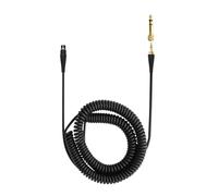 beyerdynamic pieza de repuesto original PRO X cable espiral 3 m, cable en espiral Mini XLR a jack 3,5 mm in daptador 6,35 mm