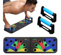 BeyinFBA, Tabla de flexiones 14 en 1, tabla de push-up portátil multifuncional para entrenamiento en casa para todo el cuerpo., Negro