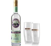 Beylerbeyi - Set de 1 Botella de İncirden Öyleli 70cl + 2 rakis verdes de cortesía | Aguardiente con Sabor a Higo - 100% Uvas Frescas - Sin Azúcares Añadidos