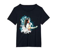 Beyonce En Newcastle 2009 Camiseta, Mujer Tallas Grandes, Negro, 1XL Grande