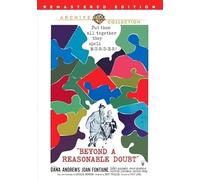 Beyond a Reasonable Doubt [USA] [DVD]