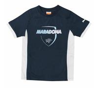 Beyond Happy Diego Maradona Argentina Football Legend - Camiseta para niños, unisex, 100% algodón, tallas juveniles, azul, 9-10 años