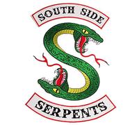 Beyond Parche de serpiente, juego de 3 piezas, parche para ropa, parche P752 Serpientes del lado sur Serpents Riverdale