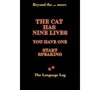 Beyond the ... meow: The cat has nine lives.: English notebook with a subtle cat-inspired style for fun and motivating daily learning.