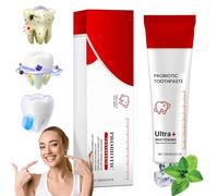 Beyonddraw Super Probiotic Toothpaste Spring Mint - Ultra Whitening Toothpaste, Stain Removal, Yellow Teeth Prevention, Strengthens Enamel & Delivers 24H Long-Lasting Freshness (2)
