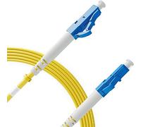 BEYONDTECH Cable de fibra óptica LC a LC OS1 Monomodo Simplex (3 Metros) - Latiguillo Simple Fibra Óptica UPC/UPC - 9/125 (LSZH)