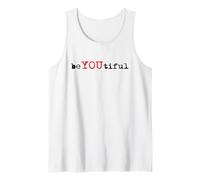 BeYouTiful, Hermosa, Inspirada, Belleza, amabilidad, inspiradora Camiseta sin Mangas